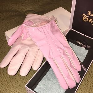 Juice Couture Leather Driving Gloves